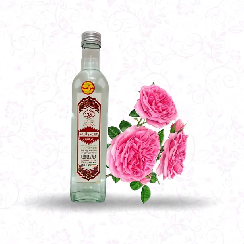 گلاب دوآتیشه شیشه ای سولین